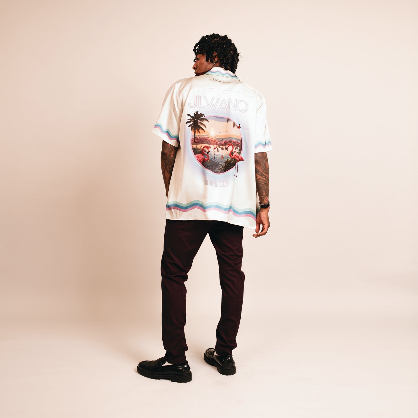 Jilwano - Miami Silk Shirt