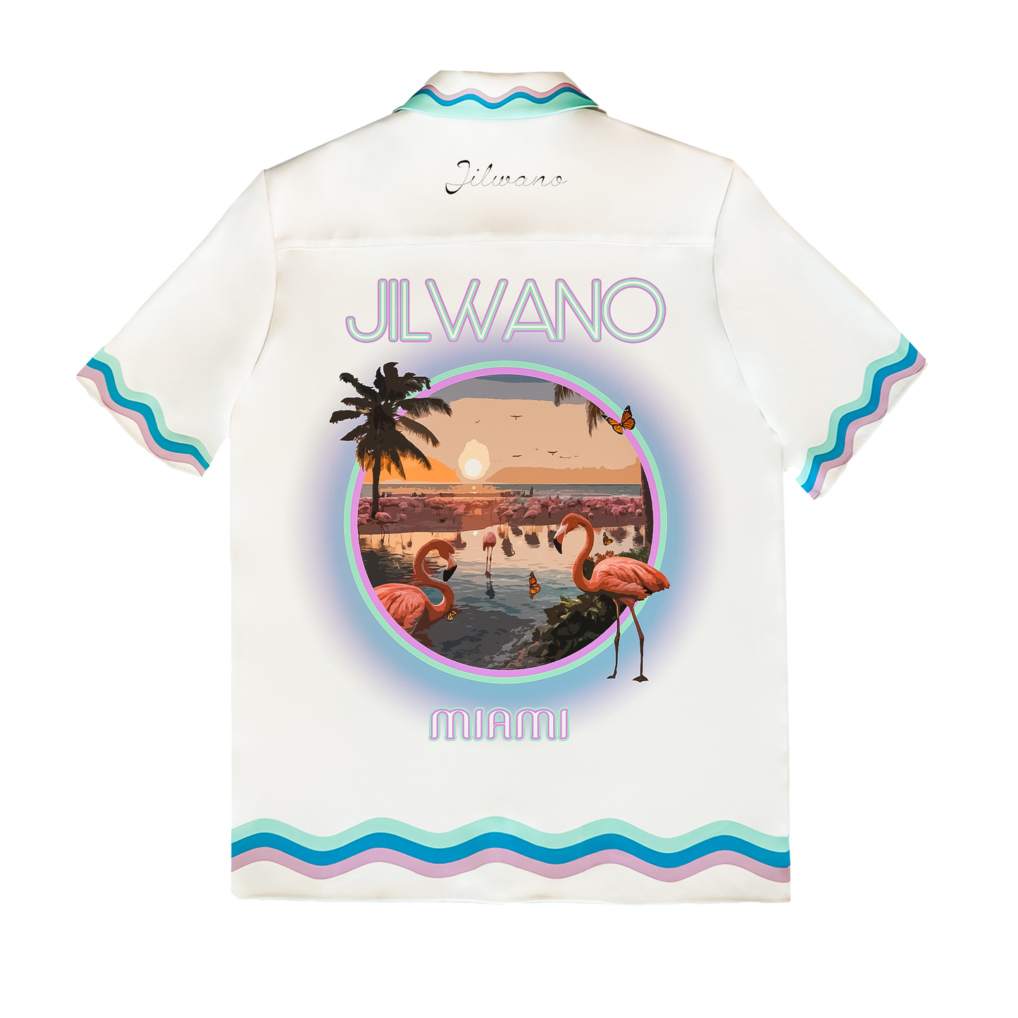 Jilwano - Miami Silk Shirt