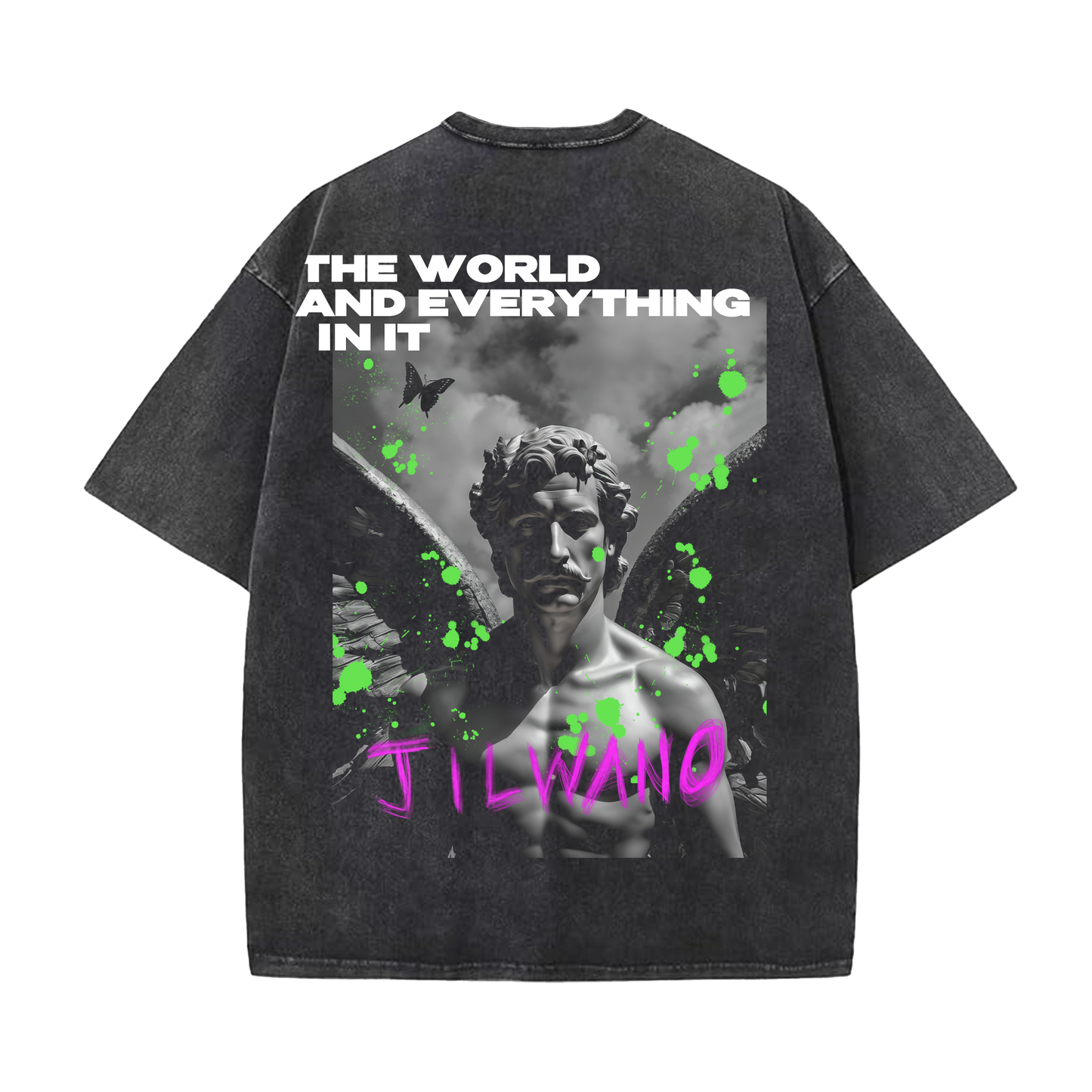 The world and everything in it T-shirt - Jilwano x Art Jungle